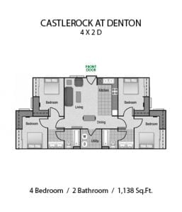 CASTLEROCK AT DENTON 4 X 2 C