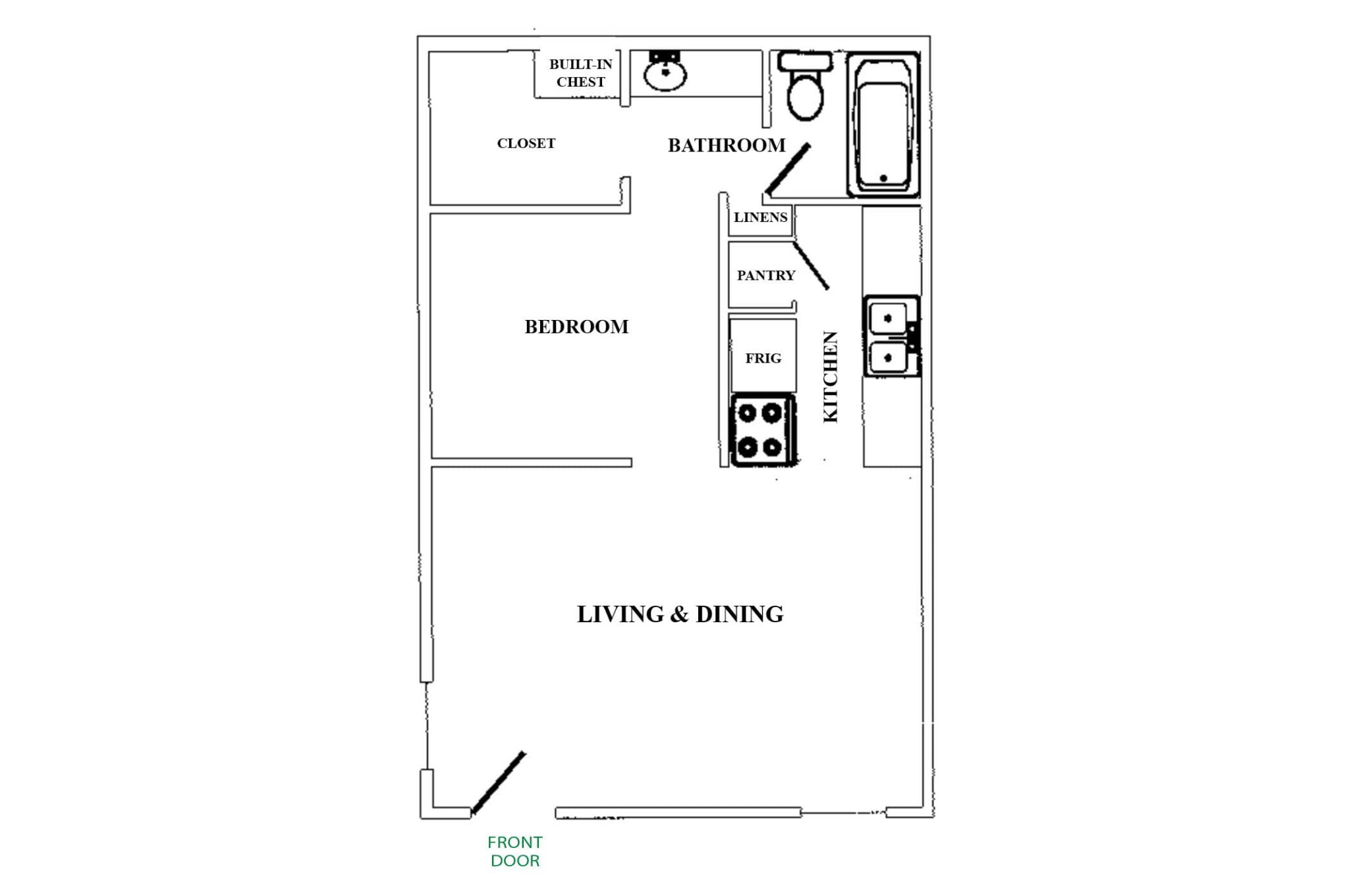 WOLF RIDGE – Efficiency | Off-Campus Housing