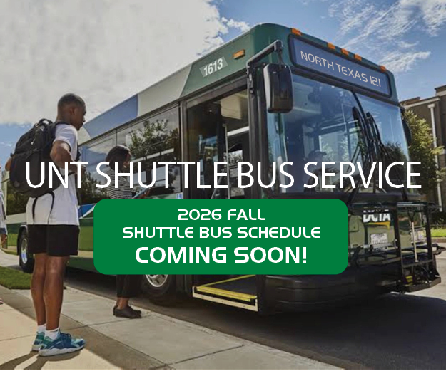 UNT SHUTTLE ROUTES