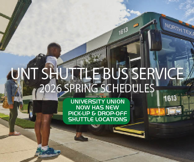 UNT SHUTTLE ROUTES